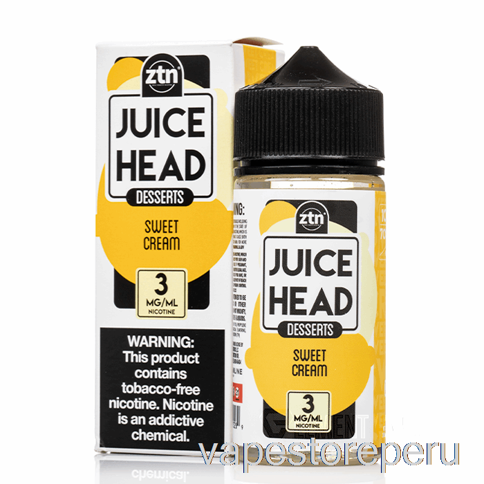 Crema Dulce De Humo Vape - Cabeza De Jugo - 100ml 3mg